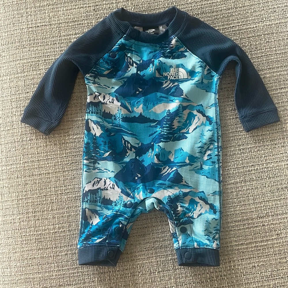 THE NORTH FACE BABY WAFFLE BASE LAYER ONE PIECE INFANTS'